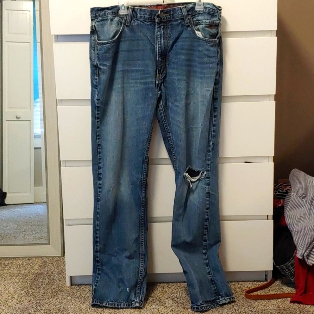 Harley Davidson Men's Distressed Jeans